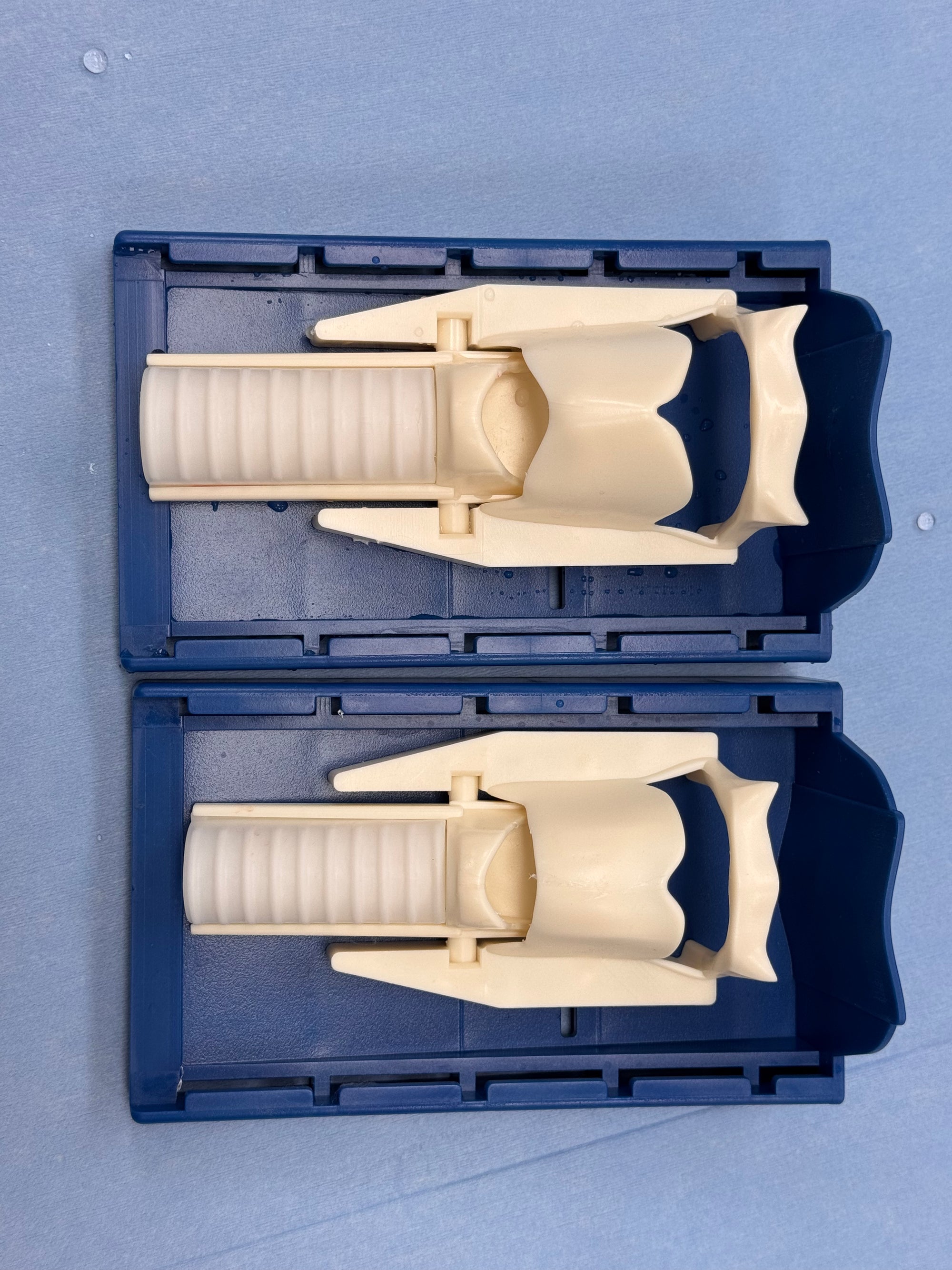 Cricalot Surgical Cric Trainer (Male &amp; female pair, blowmolded case, 200 skins, 2 rolls cotton padding)