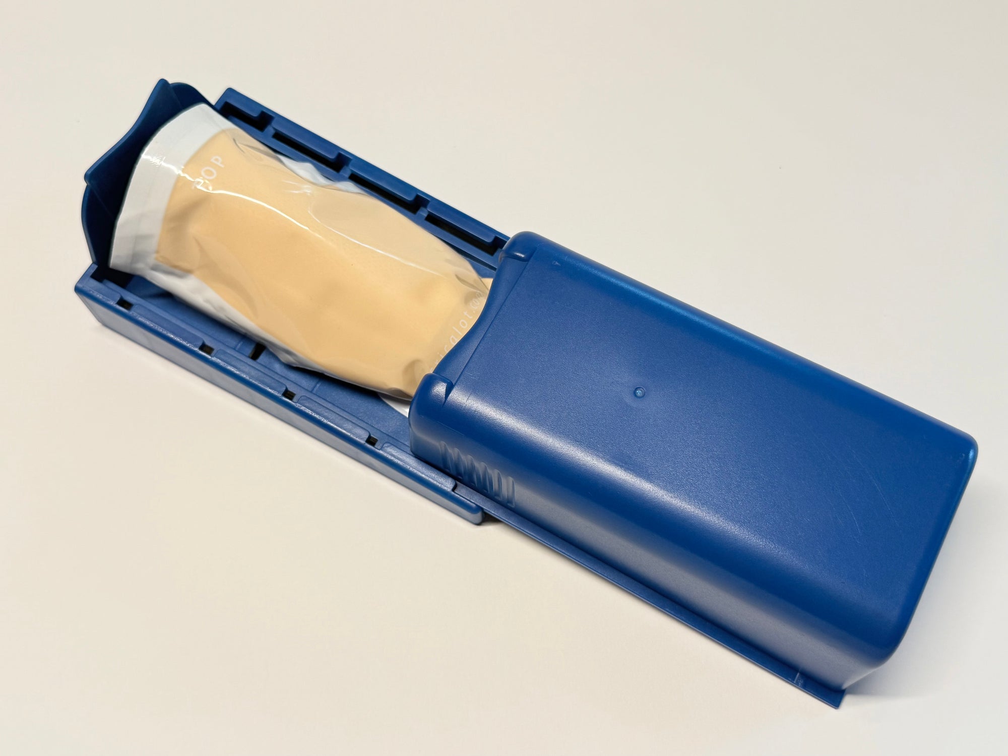 CRIC-ALOT Surgical Cric Trainer (Male &amp; female pair, case, 200 skins, 8 extra tracheas, cotton padding)